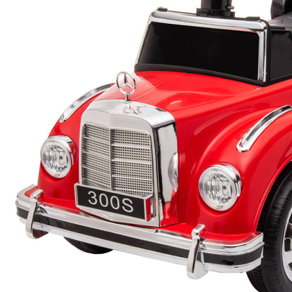 AIYAPLAY Rutscher Kinderauto Mercedes Benz Design 300 S Design, Rot