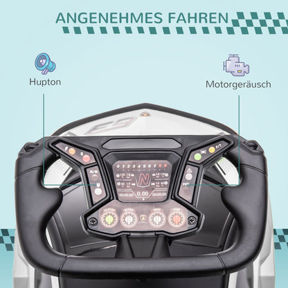 AIYAPLAY Rutscher Lamborghini-lizenziert, Rutscherauto mit Soundeffekten, Kippschutz, 67 cm x 28 x 38 cm