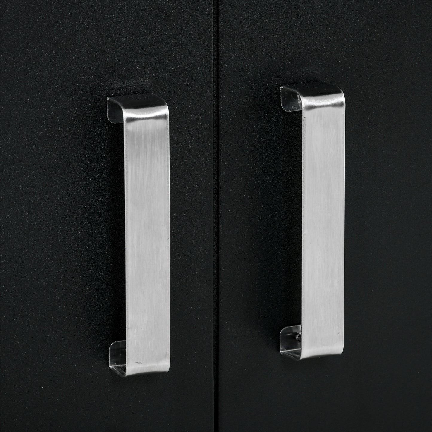 Outsunny Gasgrill mit 3 Hauptbrennern + 1 Seitenbrenner, Ablage, rostfreier Stahl, schwarz, 110 x 50 x 100 cm