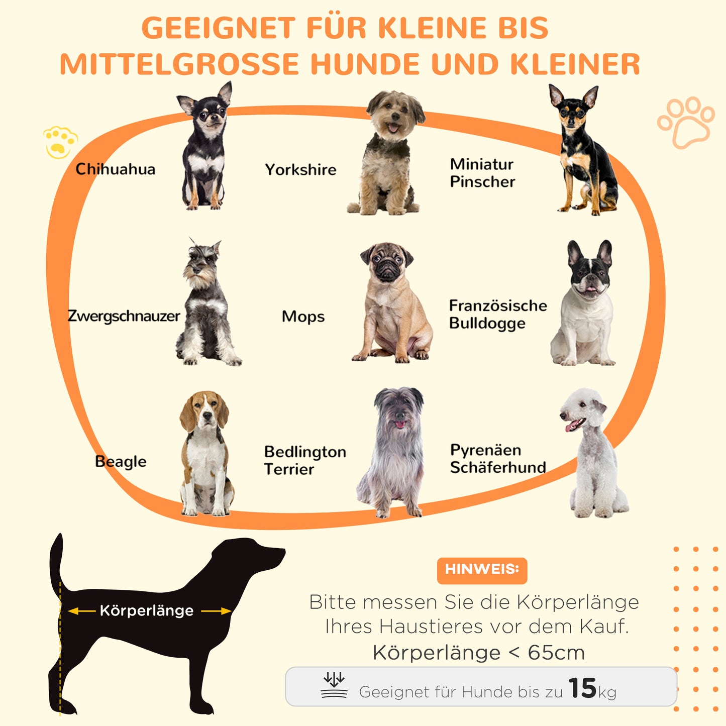 PawHut Hundebox, Haustierbox, Hundehütte mit Schloss, Magnettür, Hundehaus mit Fenster, für große Hunde, 85 x 55 x 75 cm, Grau