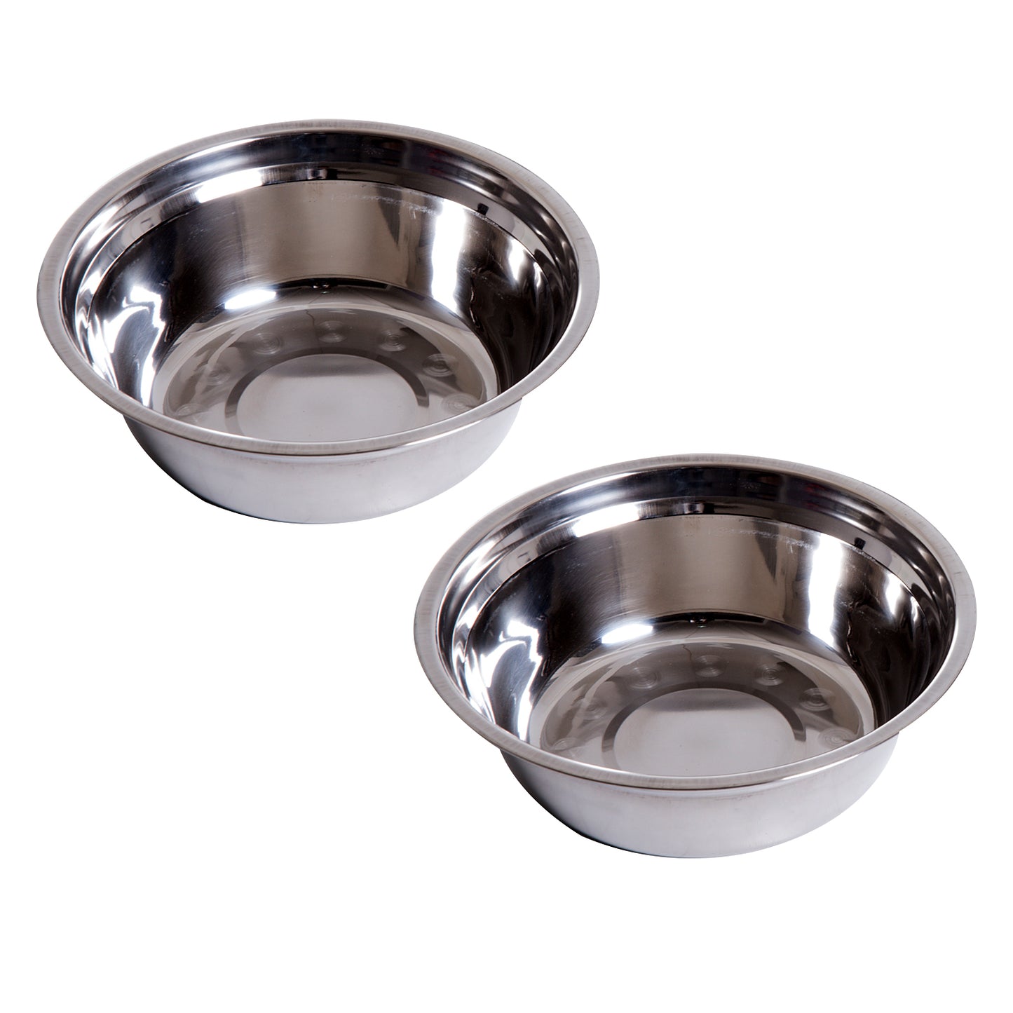 PawHut Hunde-Futterstation, rutschfest, 58,4 x 30,5 x 25,4cm, Grau, 2L pro Napf