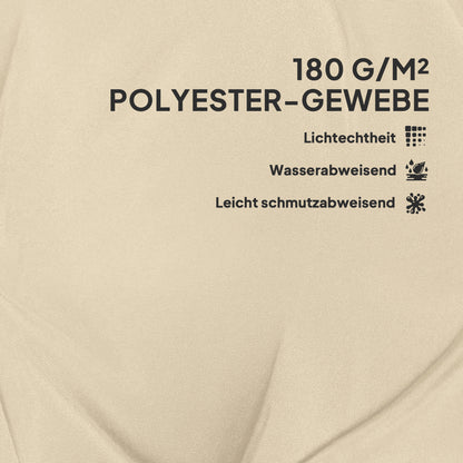 Outsunny 4er Set Sitzkissen 108 x 50 x 5 cm Stuhlkissen mit Bändern, Outdoor Indoor Sitzauflage Beige