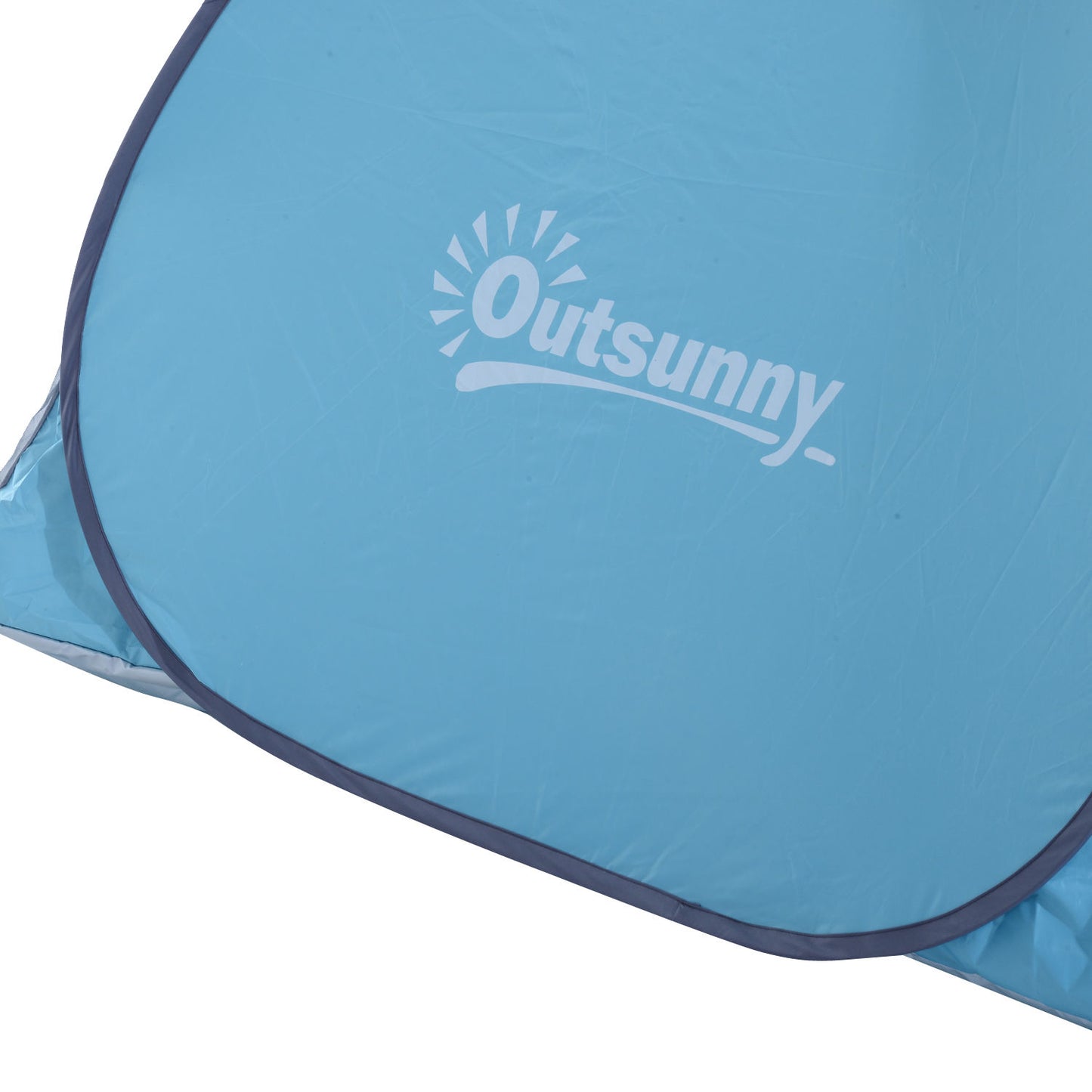 Outsunny Pop-up-Zelt, Strandzelt, Campingzelt, Polyester, 200 x 150 x 119 cm, Blau