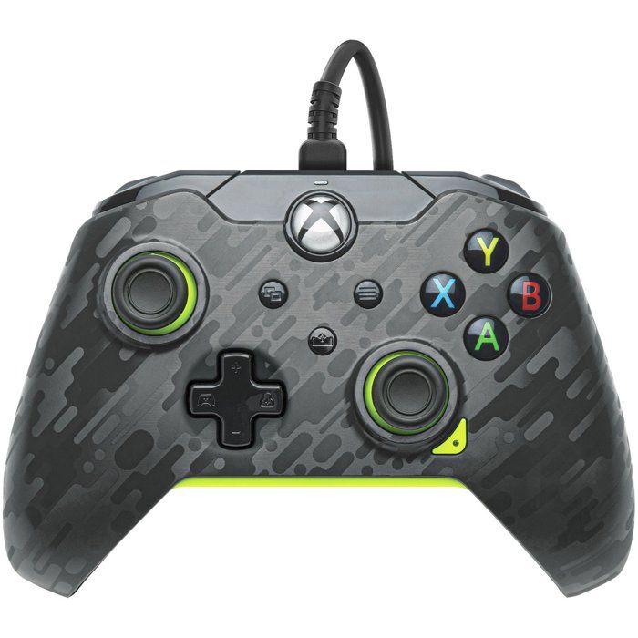 Gamepad - PDP - MAN FIL XBOX - Wired - Electric Carbon - Vibration Yes