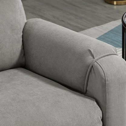 HOMCOM Fernsehsessel mit Aufstehhilfe Elektrisch, Massagesessel mit Liegefunktion und Wärmefunktion, Relaxsessel mit Fernbedienung und Seitentasche Verstellbar Polyester-Gewebe Dunkelgrau