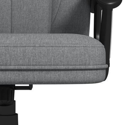 Vinsetto Bürostuhl Schreibtischstuhl Chefsessel, höhenverstellbar, Wippfunktion, 6 cm x 75 cm x 120 cm, Grau