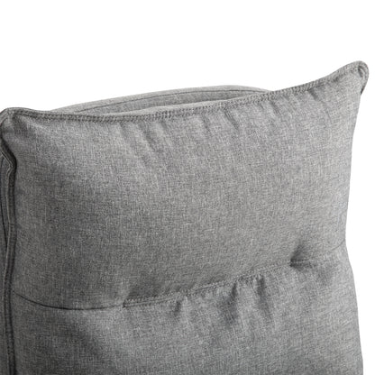 Vinsetto Massage-Bürostuhl, Schreibtischsessel mit Massagefunktion, höhenverstellbarer, ergonomischer Drehstuhl, Nylon, Grau