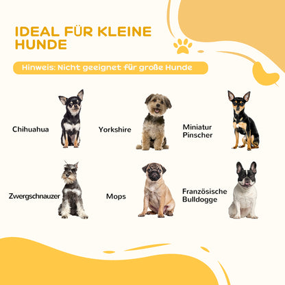 PawHut Hunde-Absperrgitter، 5 Paneele، klappbar، flexibel، Massivholz/MDF، 254,5x29,5x61 سم، Weiß
