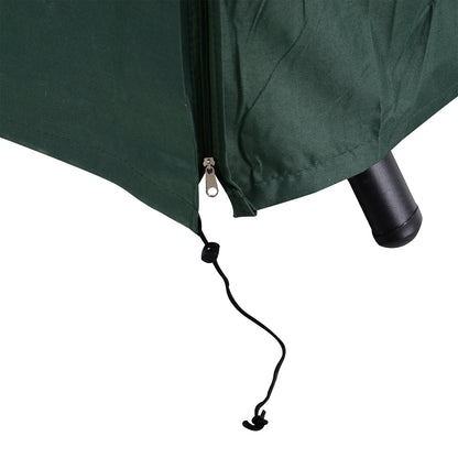 Outsunny Hollywoodschaukel Abdeckung 3 Sitzer, Wasserabweisend Winterfest Schutzhülle für Gartenschaukel, UV-Beständig Abdeckplane, Abdeckhaube, Reißfest 420D Oxford Gewebe, 177x114x152cm Dunkelgrün