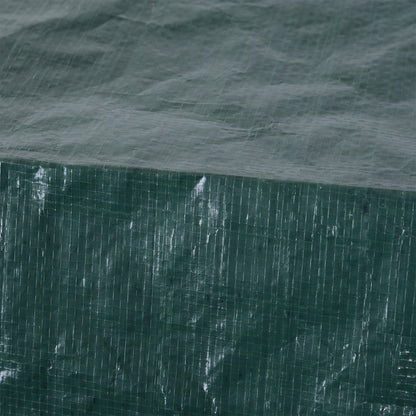 Outsunny Schutzhülle für Gartenmöbel Winterfest Wasserdicht Abdeckung Anti-UV Abdeckplane Gewebe Abdeckhaube für Gartentische Terrassenmöbel Rechteckig 235 x 190 x 90cm Grün