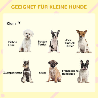 PawHut Hundehütte mit Veranda, aufklappbares Dach, Fenster, verstellbare Füße, Naturholz, orange, 85,5 x 62 x 60 cm
