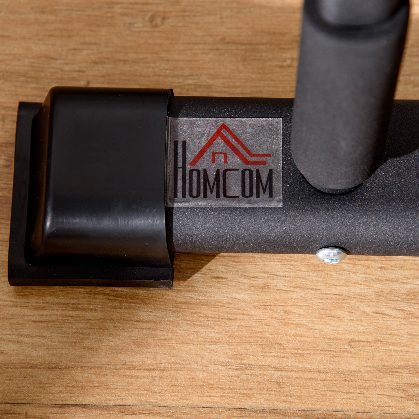 HOMCOM Dip Barren 2er Set Dip Station bis 120 kg belastbar Dip Stange Fitnessgeräte für Zuhause Parallettes Calisthenics Equipment für Krafttraining