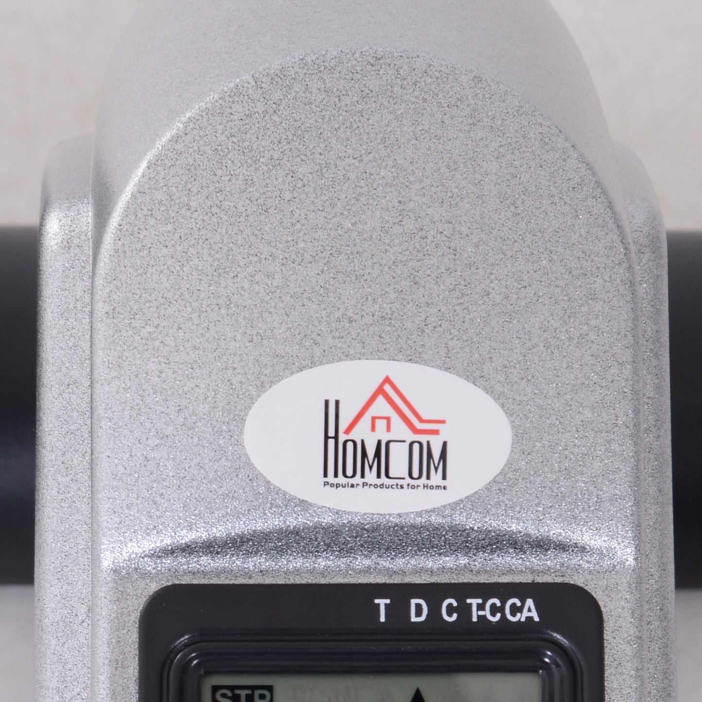 HOMCOM Mini Heimtrainer Arm-und Beintrainer Pedaltrainer für Senioren mit LCD-Display verstellbarer Widerstand Fitnessbike Hometrainer für Zuhause Heim Büro 35 x 40 x 31 cm Silber