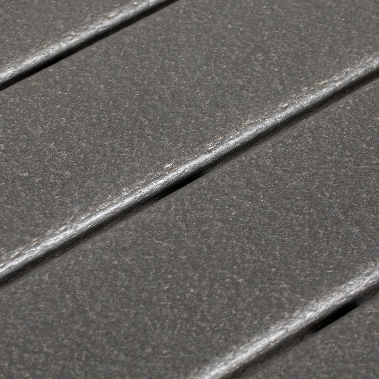 Outsunny Gartentisch Outdoor-Esstisch Loungetisch, wetterbeständig, modernes Design, 90 x 90 x 75 cm, Dunkelgrau