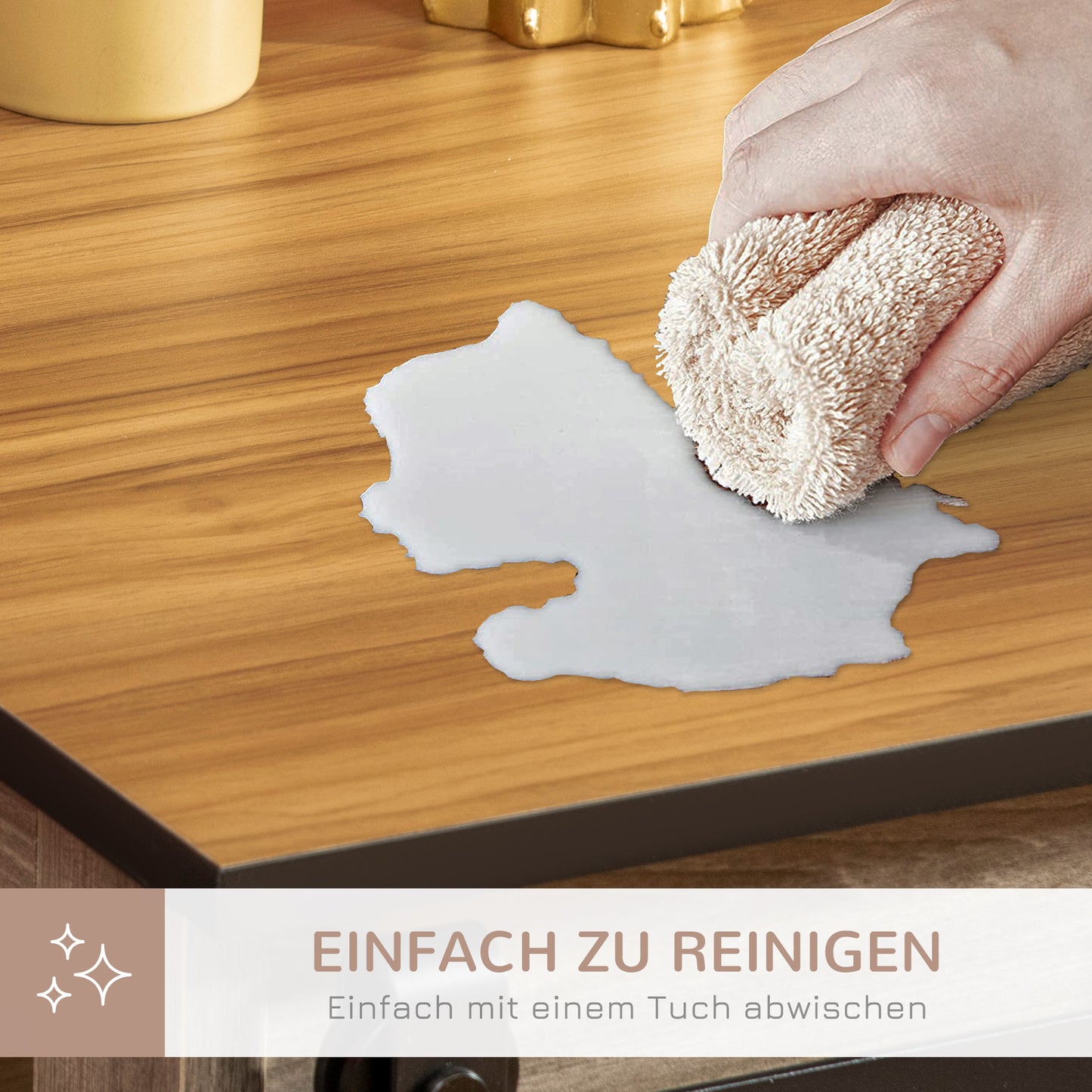 PawHut Hundekäfig mit 2 Türen, Hundebox, Transportbox für Hunde, rustikales Design, verriegelbar, Braun