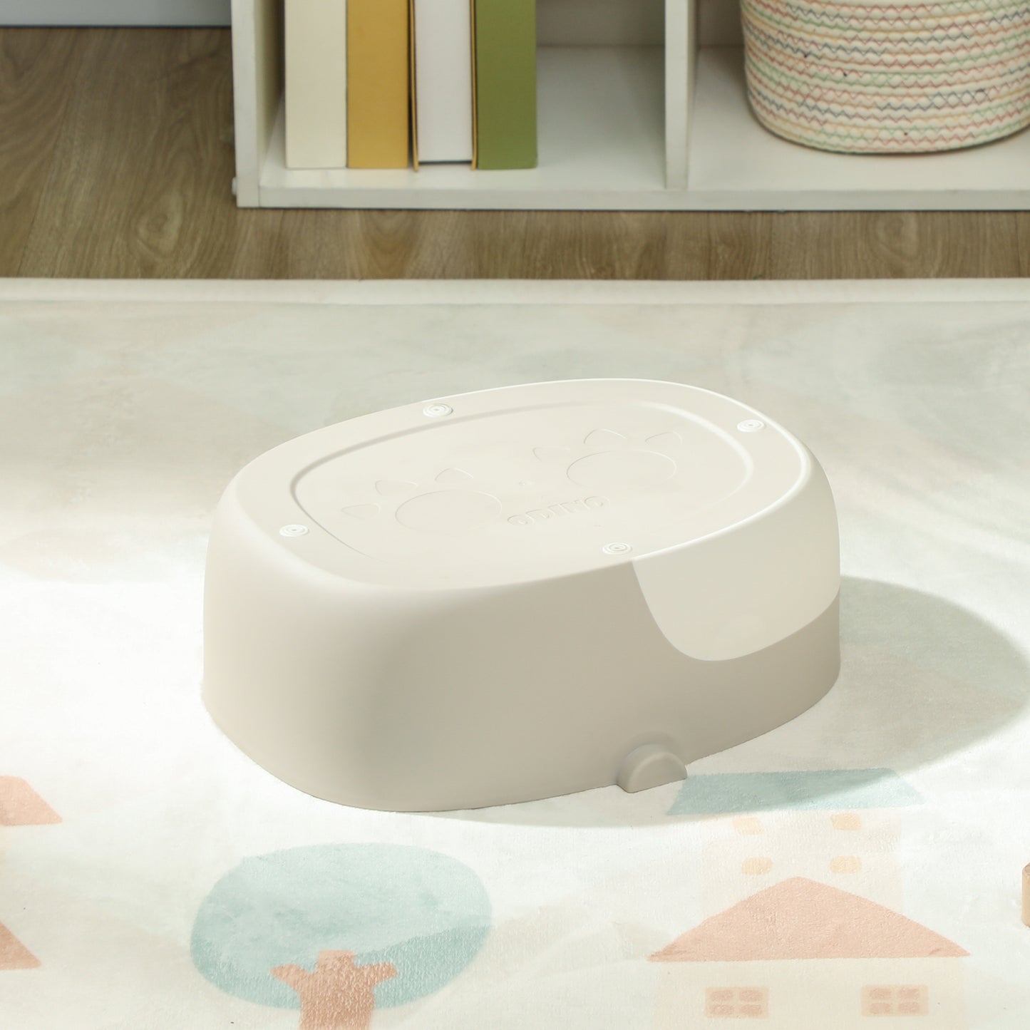 AIYAPLAY 3-in-1 Kinder-Töpfchen, abnehmbarer Sitz, Kunstleder-Polster, bis 50 kg, 6 Monate bis 6 Jahre, Grau