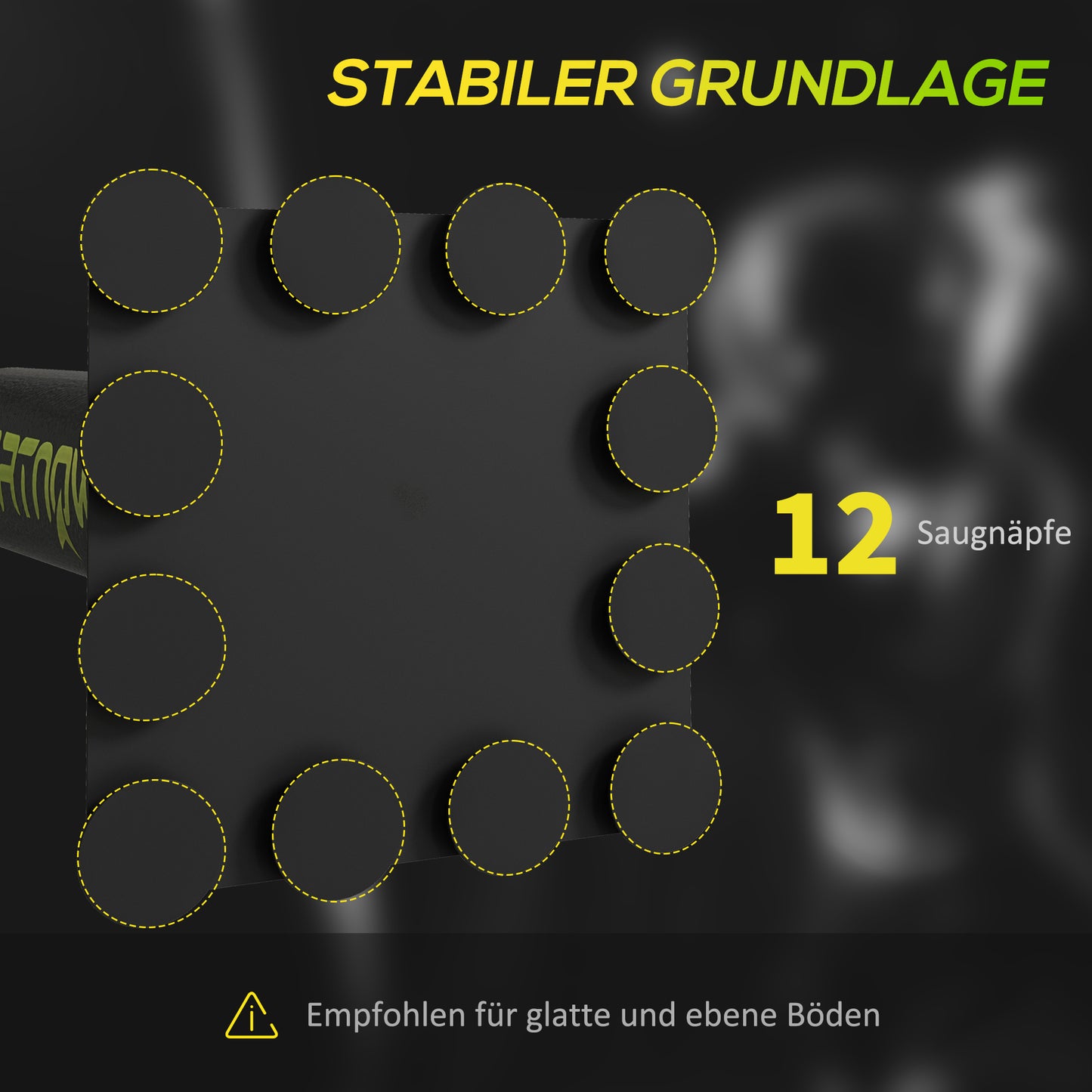 SPORTNOW Boxstand, zwei Speedballs, drehbare Boxstange, Kickpolster, höhenverstellbar, Stahl, 107 x 36 x 140-205 cm, Schwarz