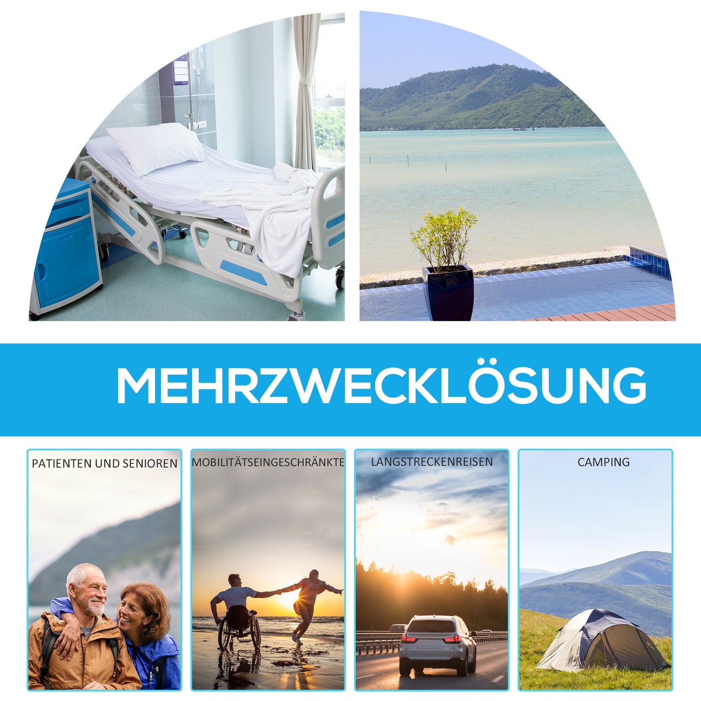 Campingtoilette Mobiltoilette WC Chemie mobile Toilette Reise Wohnmobil