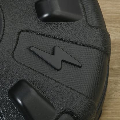 SPORTNOW Punchingball, höhenverstellbar 147-165cm, befüllbarer Standfuß, Stahl, Schwarz+Rot+Weiß