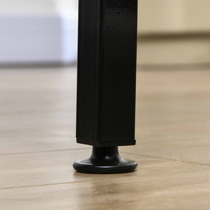 SPORTNOW Billardtisch, klappbar, höhenverstellbar, inkl. Dreieck/2 Queues/16 Kugeln, Grün