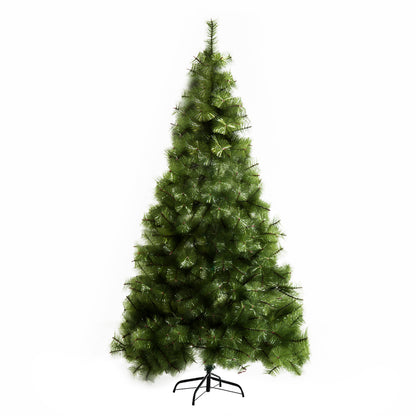 HOMCOM Künstlicher Weihnachtsbaum 210 cm künstlich Tannenbaum mit 505 Spitzen Christbaum Weihnachtsdekoinkl. حامل معدني للشرب
