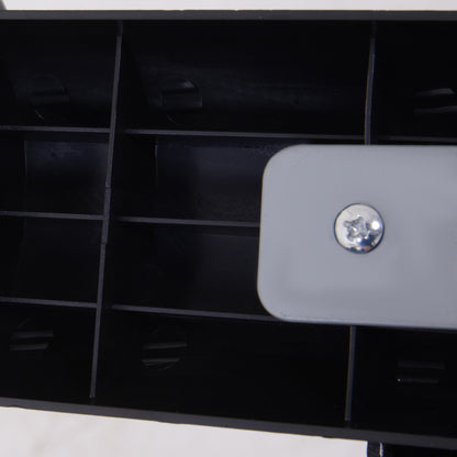 HOMCOM Mini Heimtrainer Arm-und Beintrainer Pedaltrainer für Senioren mit LCD-Display verstellbarer Widerstand Fitnessbike Hometrainer für Zuhause Heim Büro 35 x 40 x 31 cm Silber