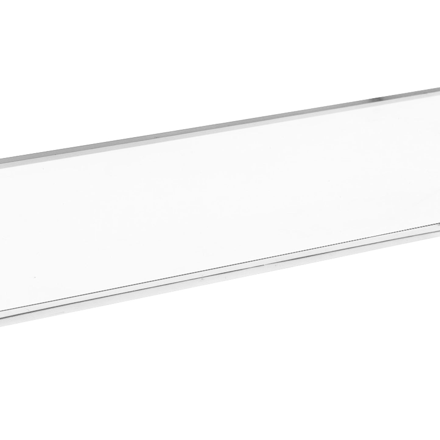 HOMCOM Monitorständer Bildschirmständer für Laptop Computer Notebook PC ergonomisch Acryl Transparent 53 x 19 x 9 cm