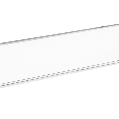 HOMCOM Monitorständer Bildschirmständer für Laptop Computer Notebook PC ergonomisch Acryl Transparent 53 x 19 x 9 cm