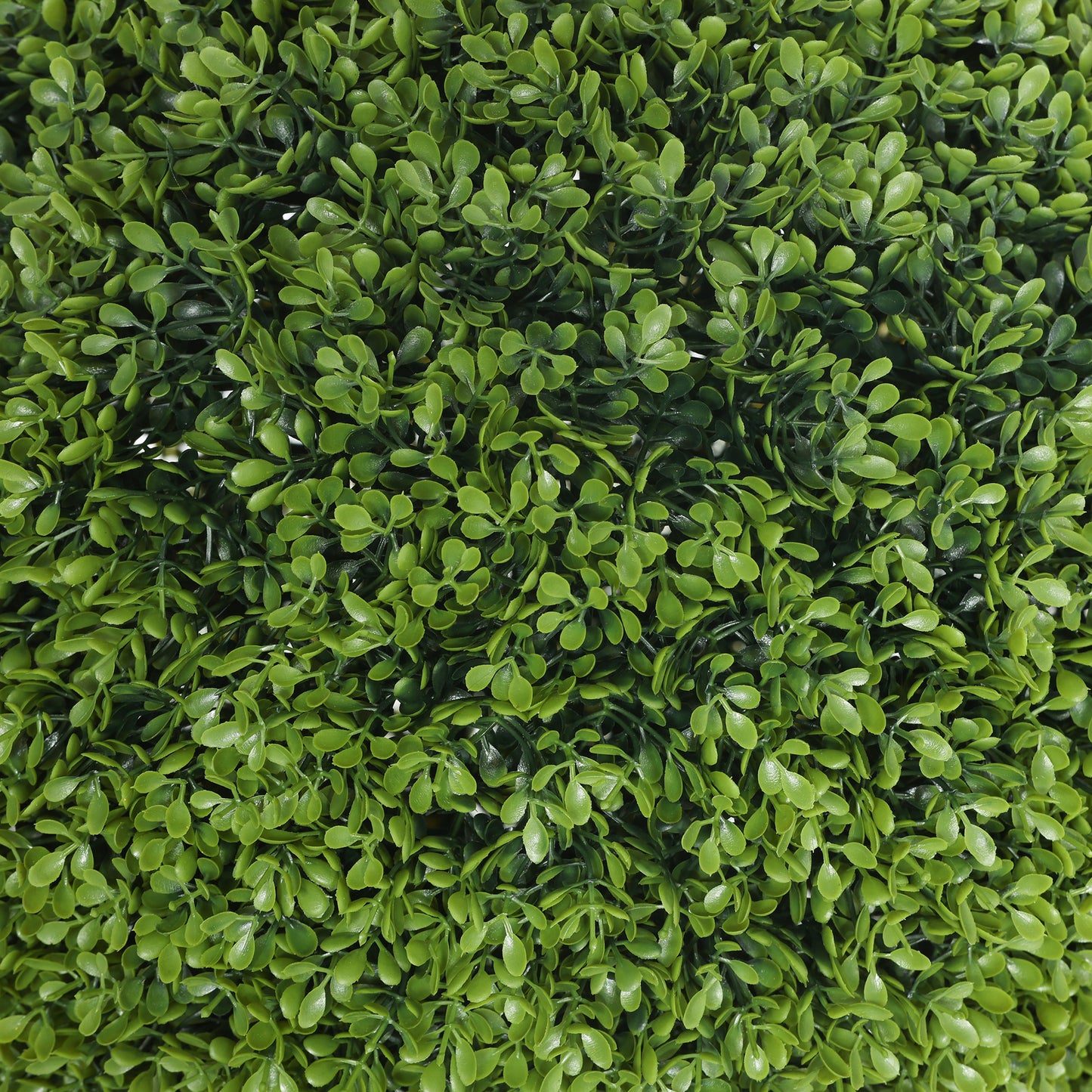 HOMCOM 2er-Set Buchsbaumkugel, Künstliche Pflanzen, Zimmerpflanze mit UV-Schutz, Deko-Pflanze, für Indoor, Outdoor, Grün