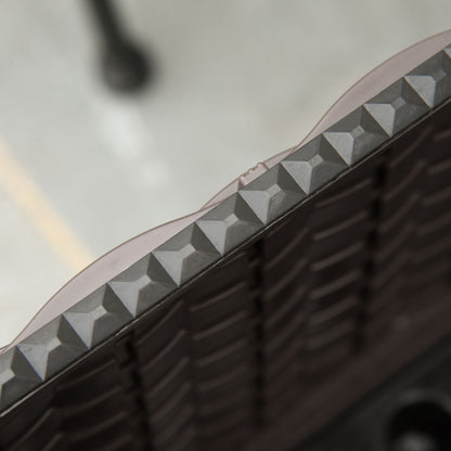 Outsunny Hochbeet 6-teiliger Pflanzkasten mit Abflusslöchern Rattan-Look Blumenkasten DIY Braun 40 x 40 x 44 cm