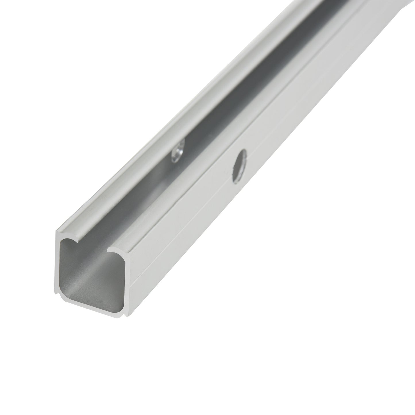 HOMCOM Glasschiebetür mit Griffstange, einseitig satiniert, 90 x 205 cm