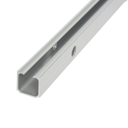 HOMCOM Glasschiebetür mit Griffstange, einseitig satiniert, 90 x 205 cm