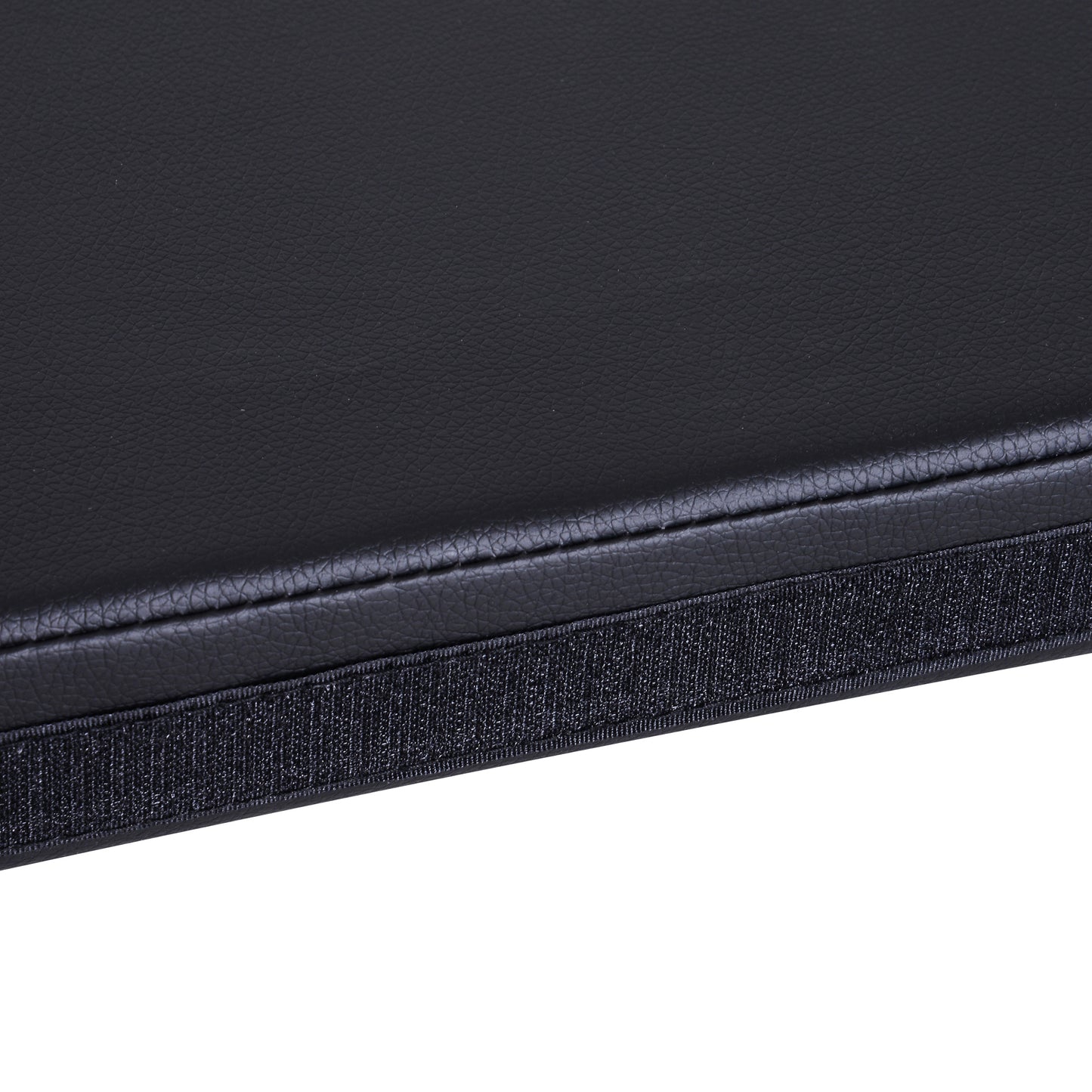 HOMCOM Pole-Dance-Matte, 5 cm dicke runde Kunststoff-Matte für Pole-Dance-Übungen, Gymnastik, Yoga, Schwarz