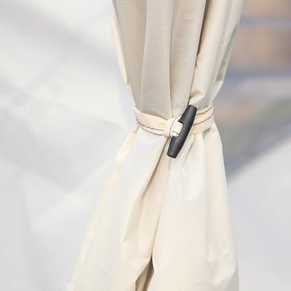 Outsunny Camping Zelt 6-8 Personen Zelt Familienzelt mit Vorraum 2 Fenster Kuppelzelt Kunstleder3000mm für Trekking Festival Glasfaser Blau 518 x 487 x 237 cm