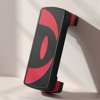 HOMCOM Aerobic-Stepper, höhenverstellbar, für Indoor und Outdoor, Belastbarkeit bis 150 kg, 80 x 31 x 10-20 cm, Rot