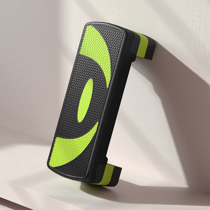 HOMCOM Aerobic-Stepper, höhenverstellbar, für Indoor und Outdoor, Belastbarkeit bis 150 kg, 80 x 31 x 10-20 cm, Grün