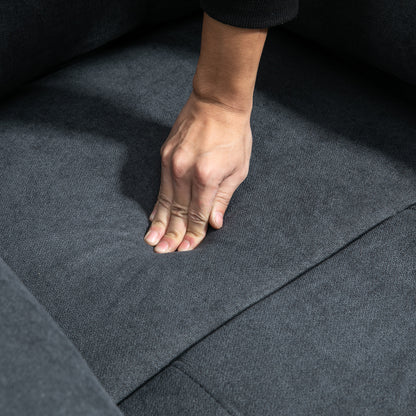 HOMCOM Massagesessel mit Aufstehhilfe, Pflegesessel mit Aufstehhilfe, 8 Vibrationsmotoren, inkl. Fernbedienung, grau